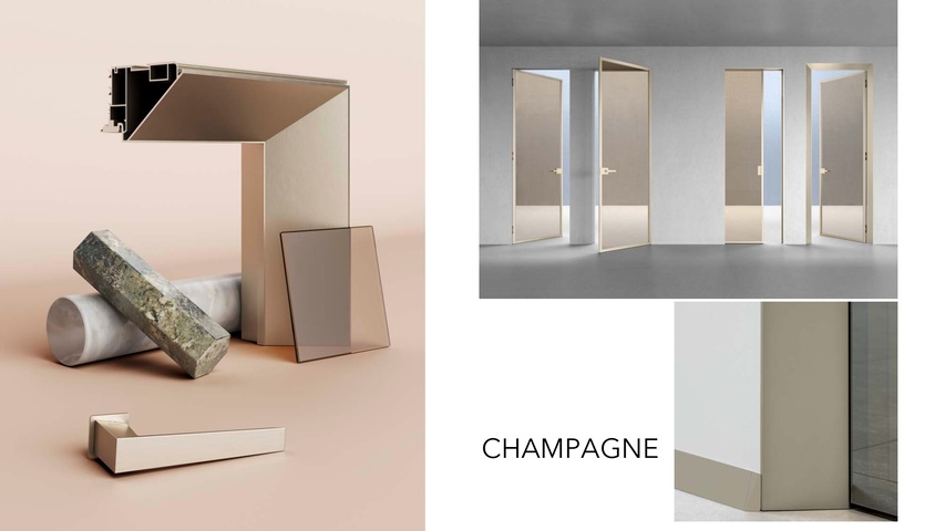 Eclisse 40 tapéta nyílóajtó tokszerkezet