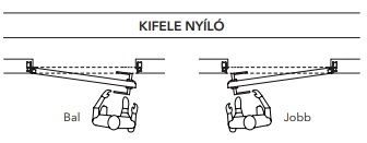 ECLISSE Syntesis Line Battente tapétaajtó illesztés 2.